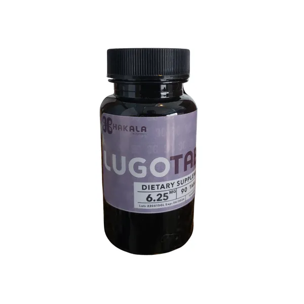 Hovedbilde Hakala LugoTab Jod/Kaliumjodid 6,25mg